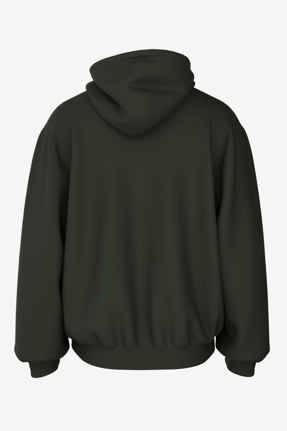 OLIVE GREEN OVERSIZED HOODIE - NEUTRALS BY SOY